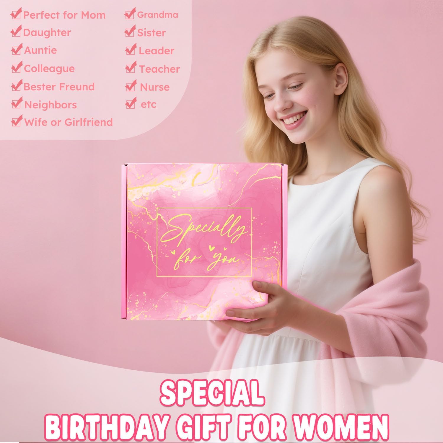 18th Birthday Gifts for Girls, Fabulous 18 Year Old Girl Birthday Gifts Self Care Relaxing Spa Basket 18th Birthday Gift for Her Happy 18 Birthday Gift for Girls, Daughter, Niece, Sister, Bestie - Image 2