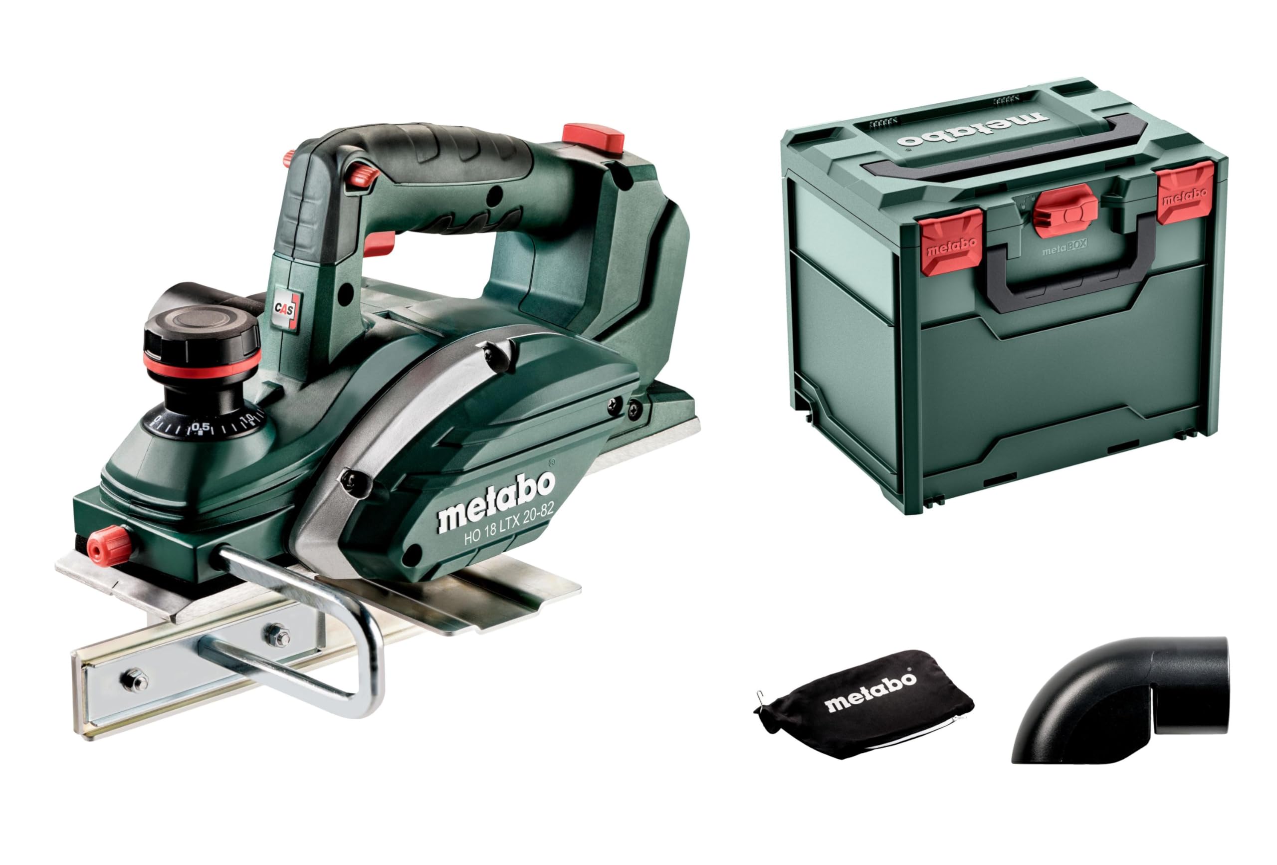 Metabo HO 18 LTX 20-82, raboteuse sans fil, 18V, Metaloc III