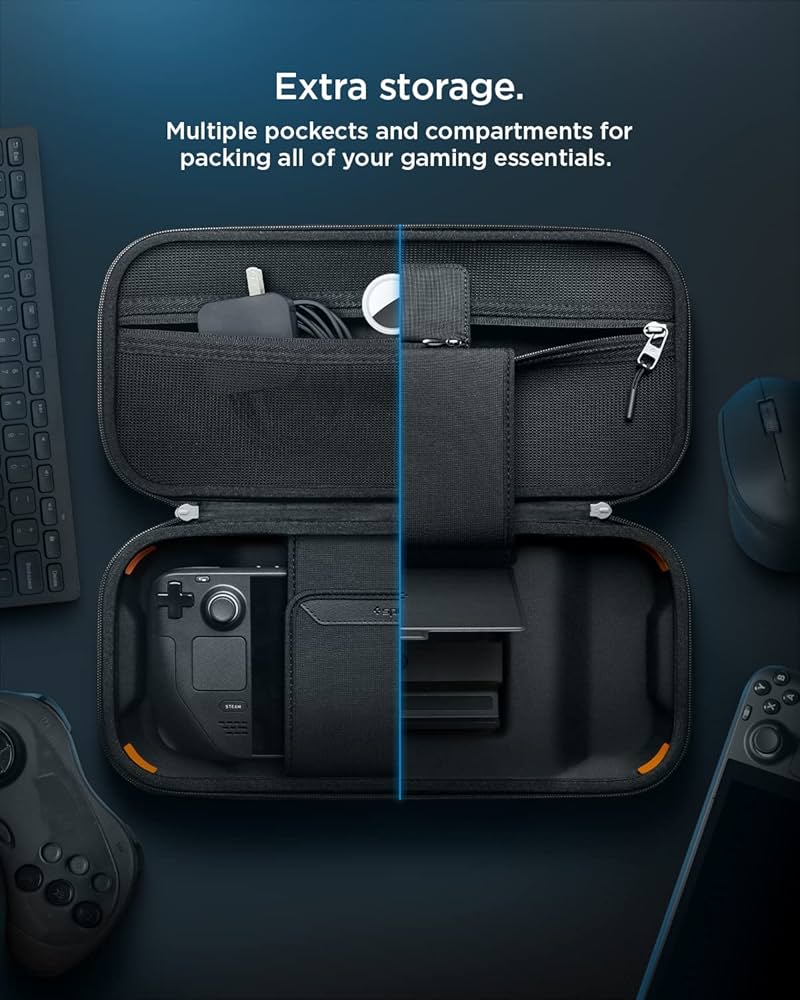 steam deck 64 純正ドック SD512GB Spigenカバー steam deck 64 純正ドック SD512GB Spigenカバー 71kNJp6Z22L