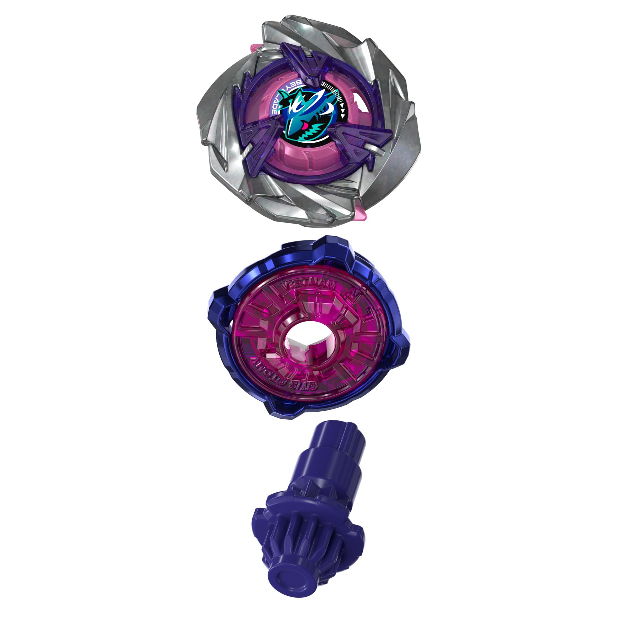 Amazon.com: BEY BLADE X Scale Shark 4-50UF Booster Pack Set with
