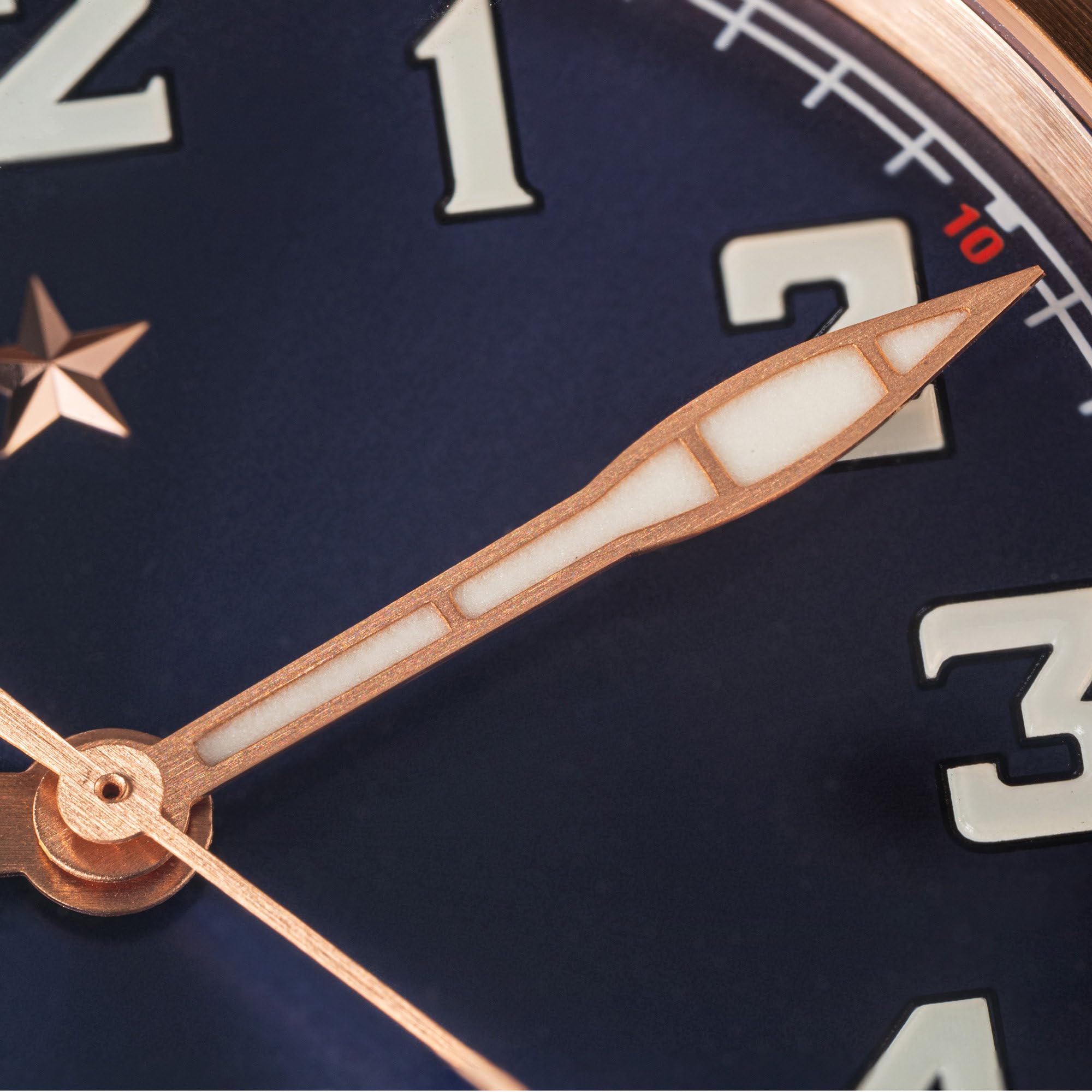 SUGESS ST2130 - Relojes automáticos de bronce sólido de 42 mm para hombre