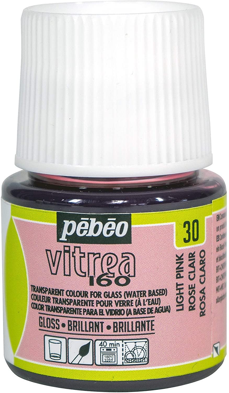 Pebeo Vitrea 160 Discovery Glossy 45ml Belight Pink