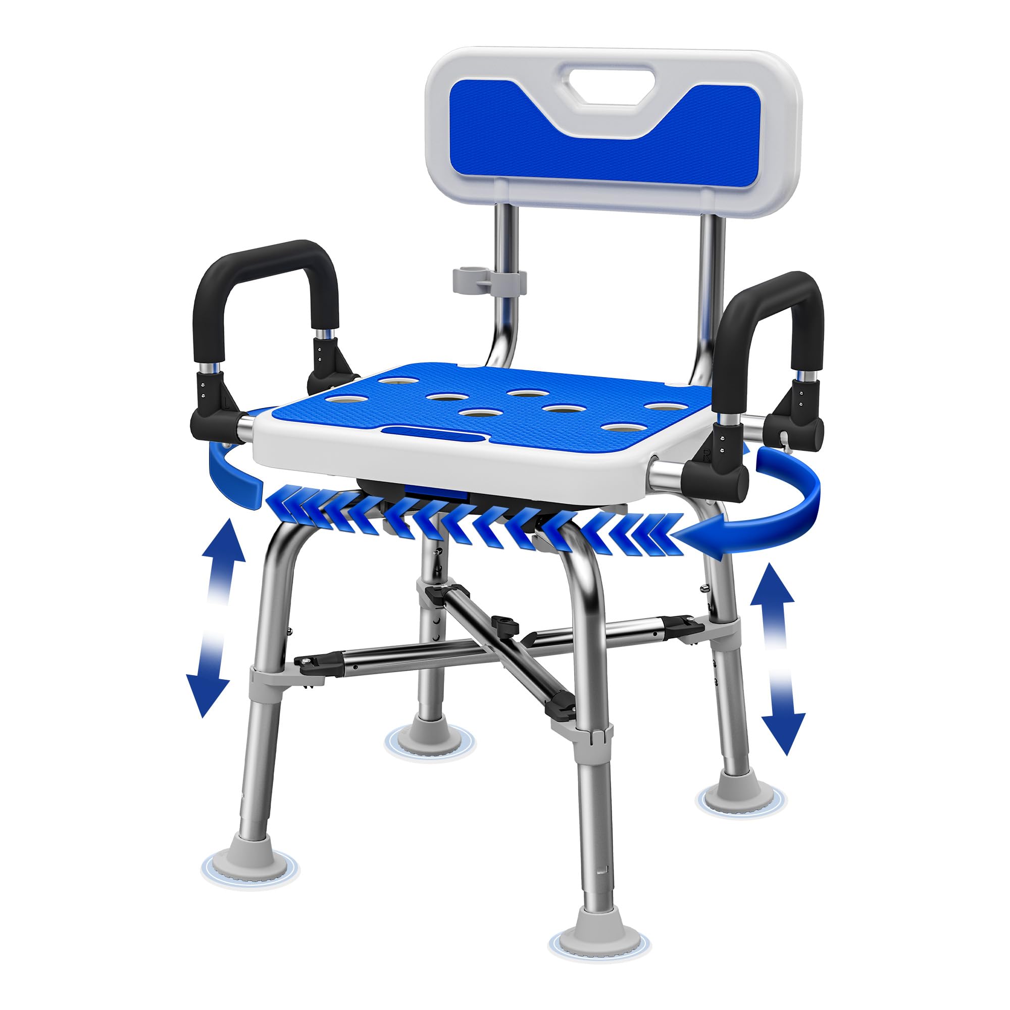 Photo 1 of Lamorland Swivel Shower Chair for Elderly/Disabled