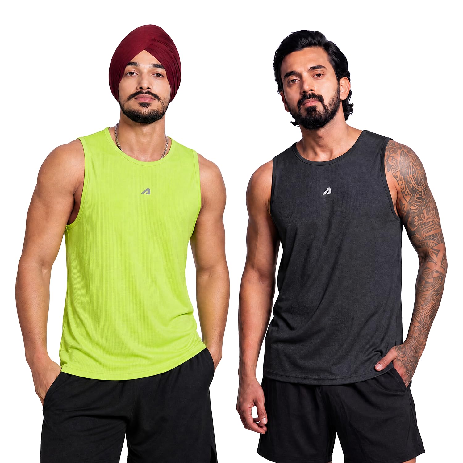 Boldfit Men's Polyester Regular Fit Vest - Multipurpose Sando for Gym, Running, Outdoor - Sleeveless Undershirt, Round Neck Baniyan - Quick Drying, Breathable-picture-18
