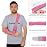 supregear Arm Sling, Adjustable Arm Support Strap, Lightweight Shoulder Immobilizer for Injured Elbow, Broken Collarbone, Torn Rotator Cuff, Dislocation or AC Separation, Left Right, Men Women