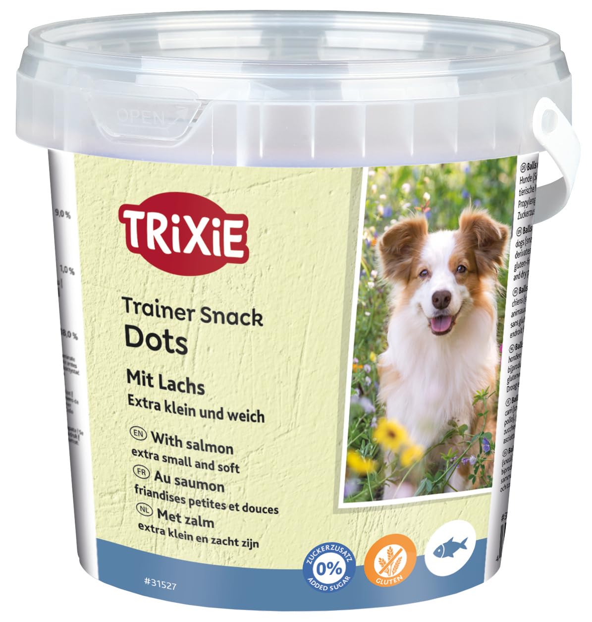 TRIXIE 31527 Soft Snack Mini Trainer Dots, 500 g