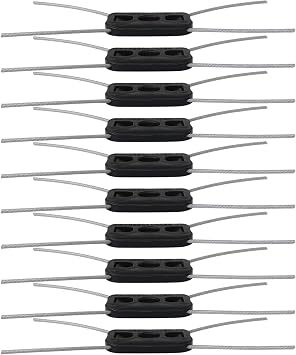 10pss Steel Wire String Trimmer Head for Electric Weed Trimmer with 5mm bore Size Update