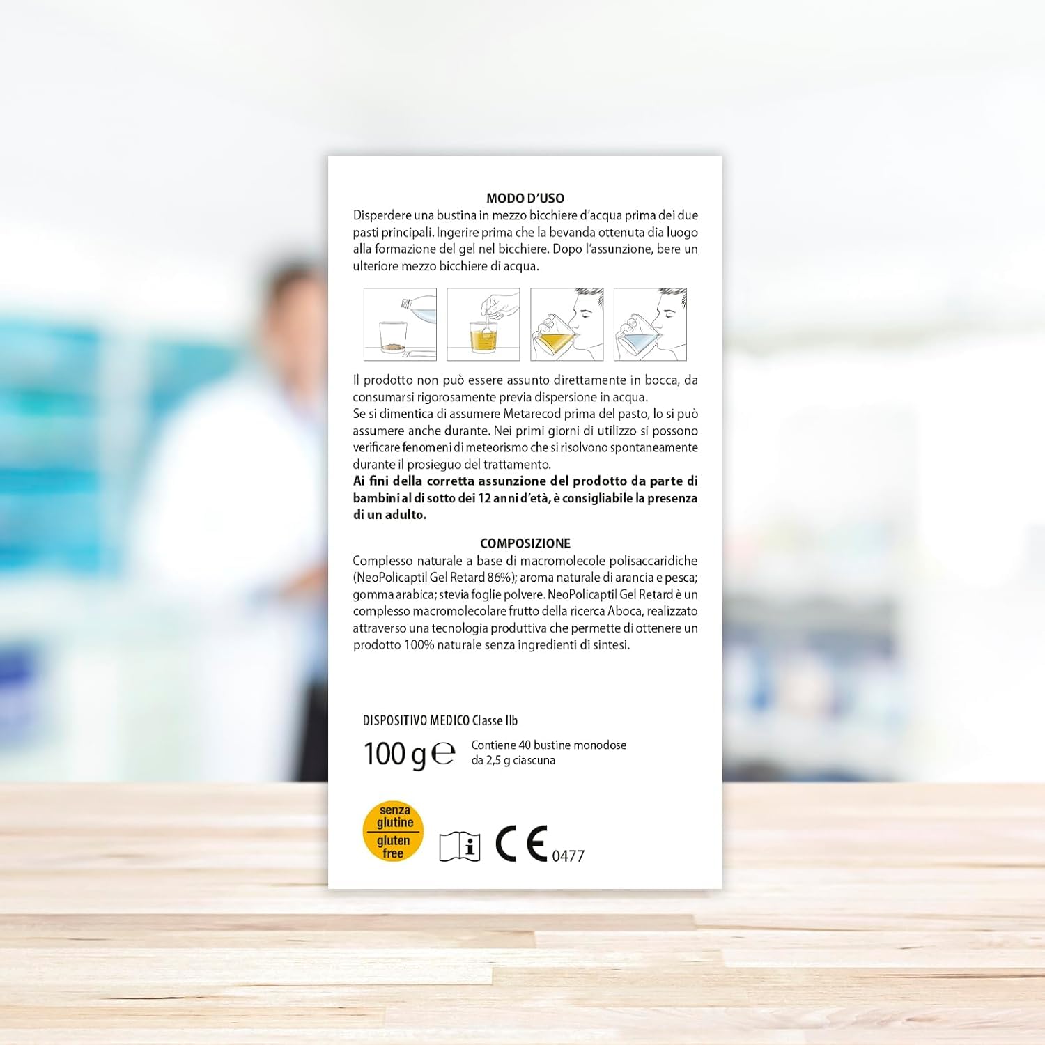 Aboca - Metarecod 120 Bustine Granulari Monodose - Per il Trattamento della Sindrome Metabolica e il Riequilibrio di Parametri Metabolici
