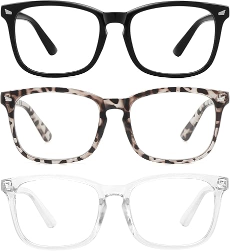 Miniatura 9 de MEETSUN - Gafas de bloqueo de luz azul, antifatiga ocular, para el dolor de cabeza (mejor sueño), lentes de lectura para computadora UV400