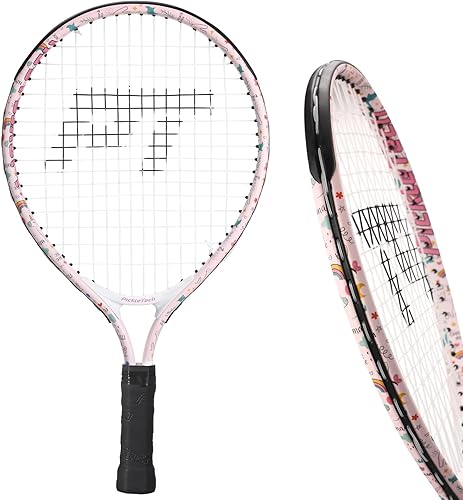 Kids Tennis Racket - Toddler Tennis Racket, 17-25 inch Youth Tennis Racquet for Ages 2-12, Multi-Color & Size for Beginners, Ideal Gift for Boys &