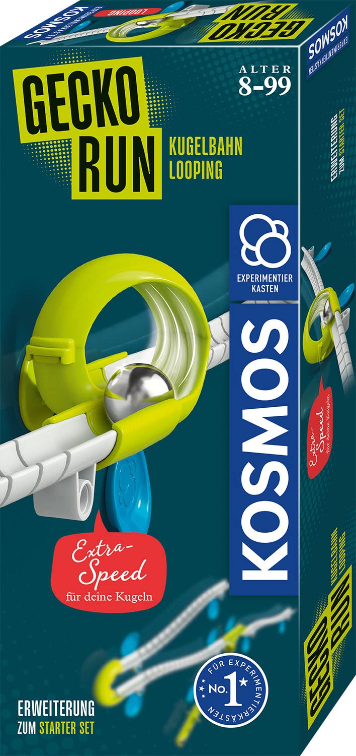 620981 Gecko Run Looping Extension, Accessories for Cool Vertical Marble Runs, Includes Additional Track Elements, for Children from 8 Years