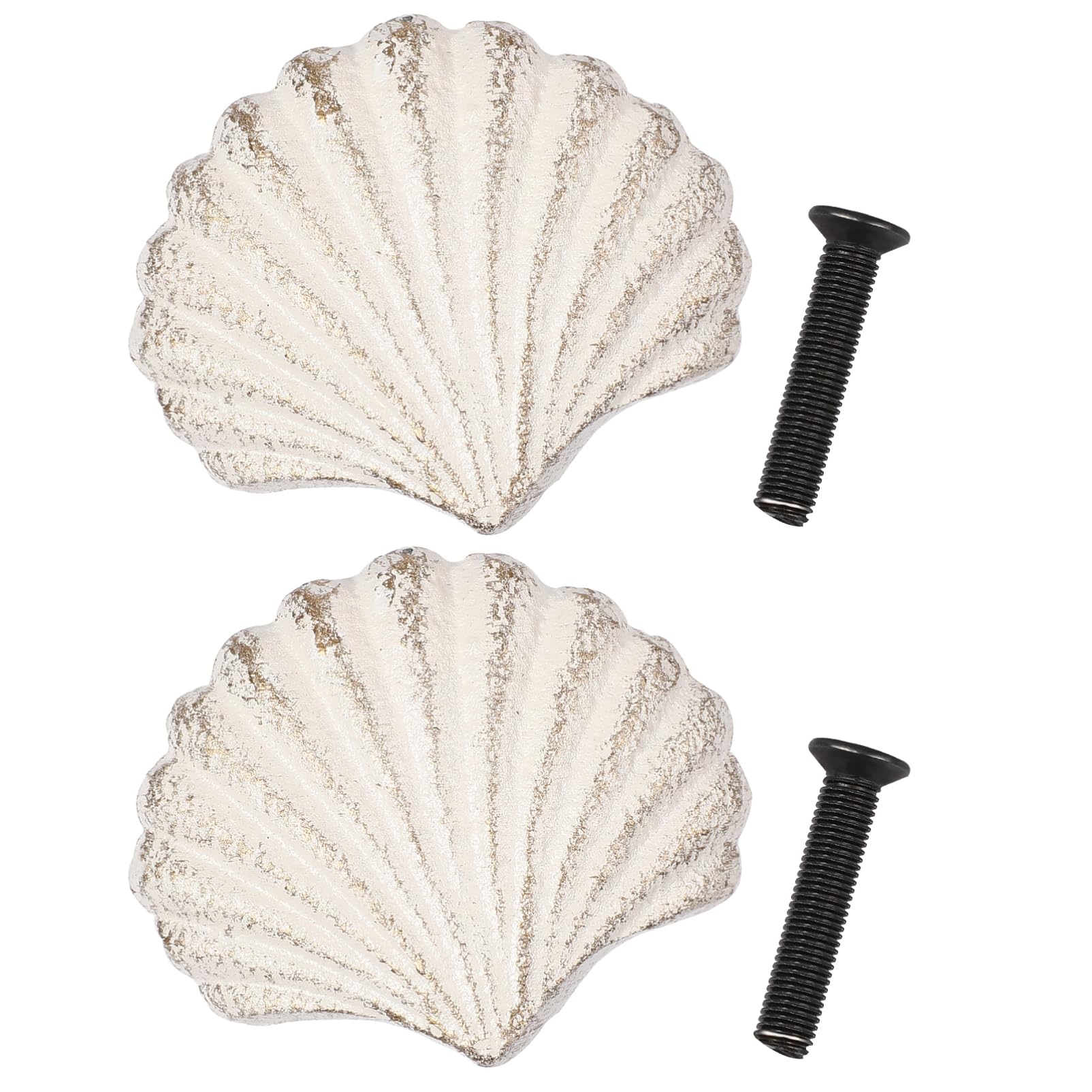 Poignée de tiroir coquillage blanc de qualité supérieure Cabilock pour décoration raffinée