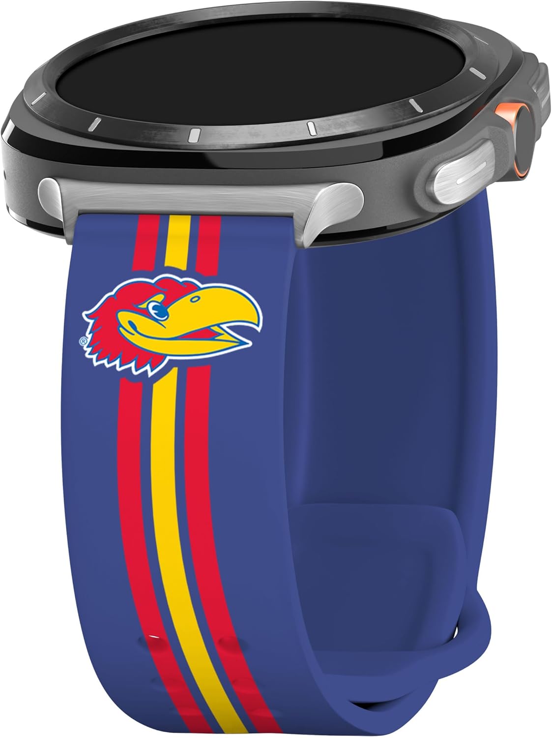 Affinity Bands Kansas Jayhawks HD Watch Band Compatible with Samsung Galaxy Watch Ultra