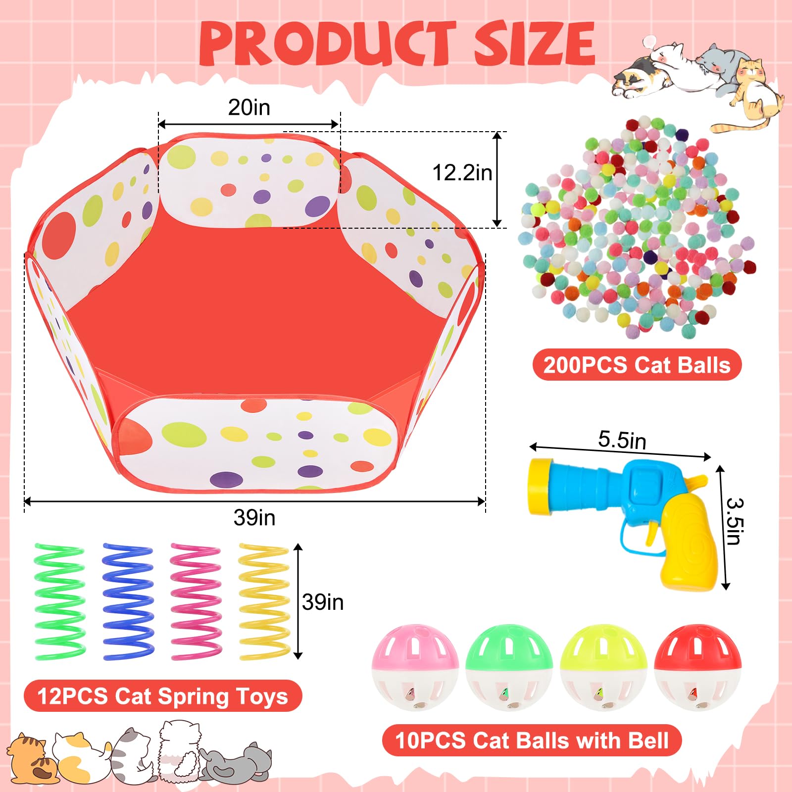 YEXEXINM Cat Ball Pit - Image 2