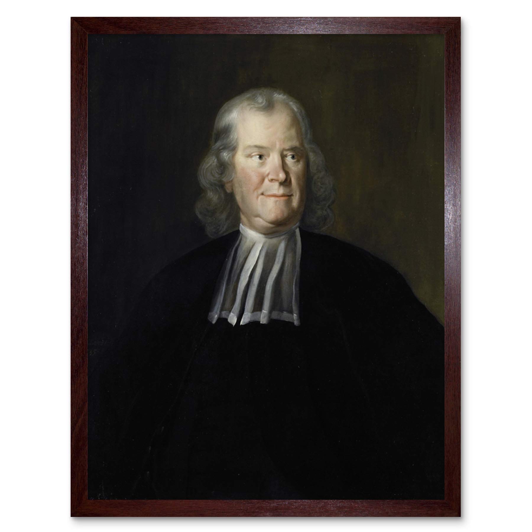 Artery8 Troost Portrait Physician Herman Boerhaave Professor Art Print Framed Poster Wall Decor 12x16 inch