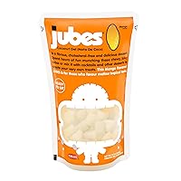 Vista 3 de Jubes Mango Nata De Coco Jelly Cubes 12.7 oz – Cubos de gelatina de coco y mango para sagú – Gel de coco en ingredientes de jarabe para té