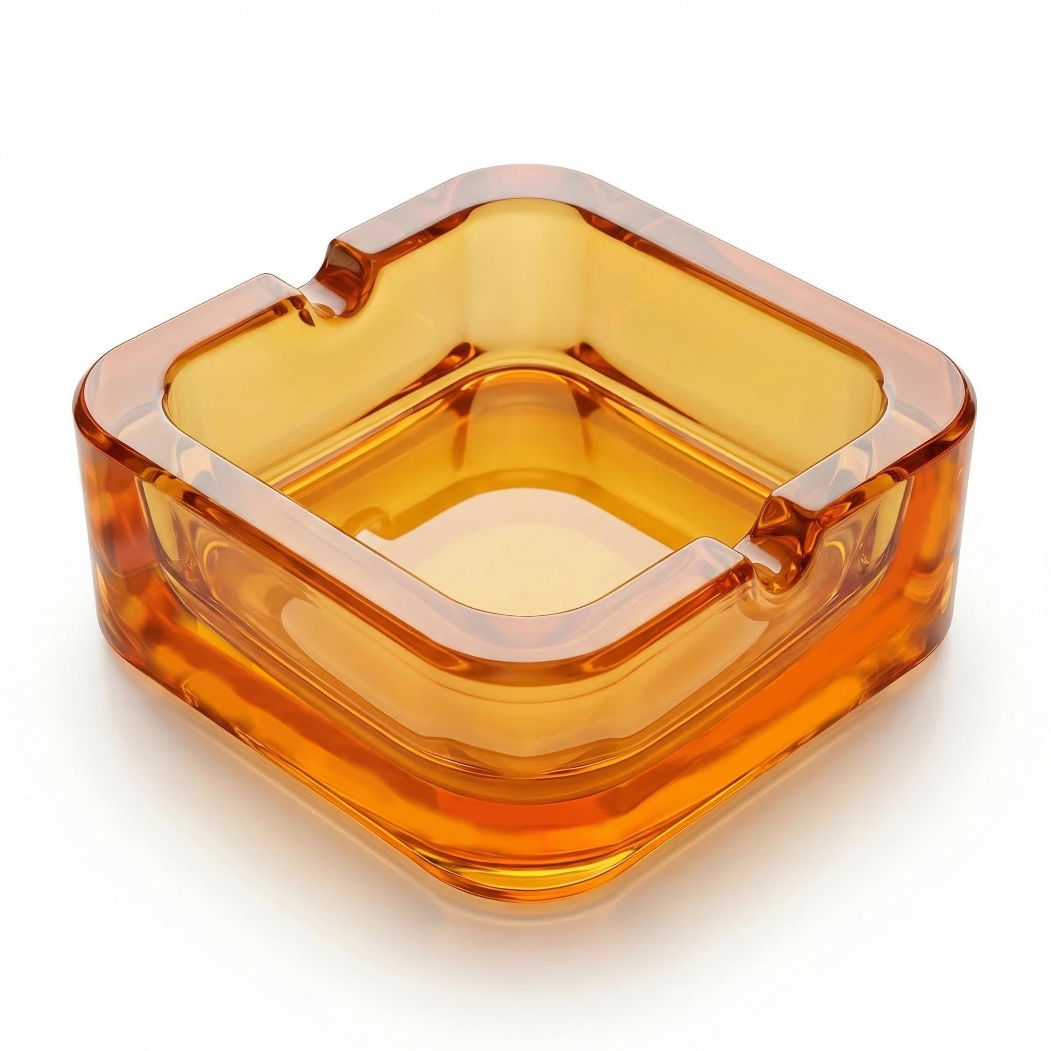 Amazon.com: Kepfire Crystal Glass Ashtray for Cigarettes & Cigars