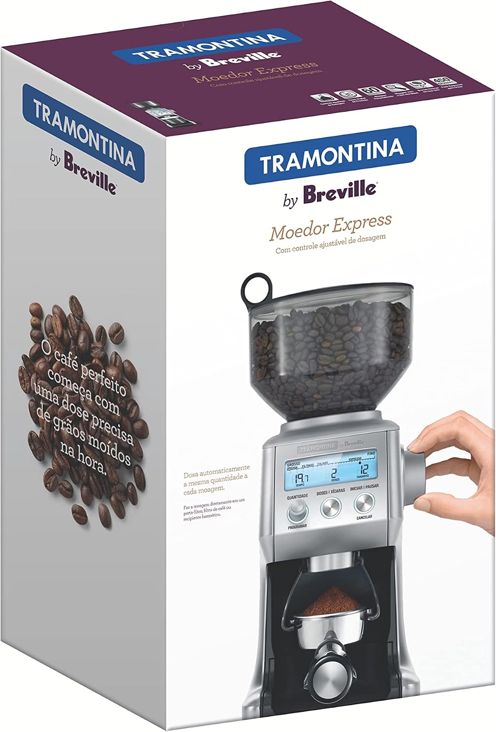 Moedor Express 220v Tramontina Prata 220v