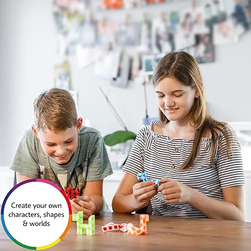 Miniatura 6 de CUBIDI® Cubo mágico de serpiente | Juguete antiestrés de serpiente para niños | Juguetes de viaje para niños de 4 a 8 años | Gran regalo para niños