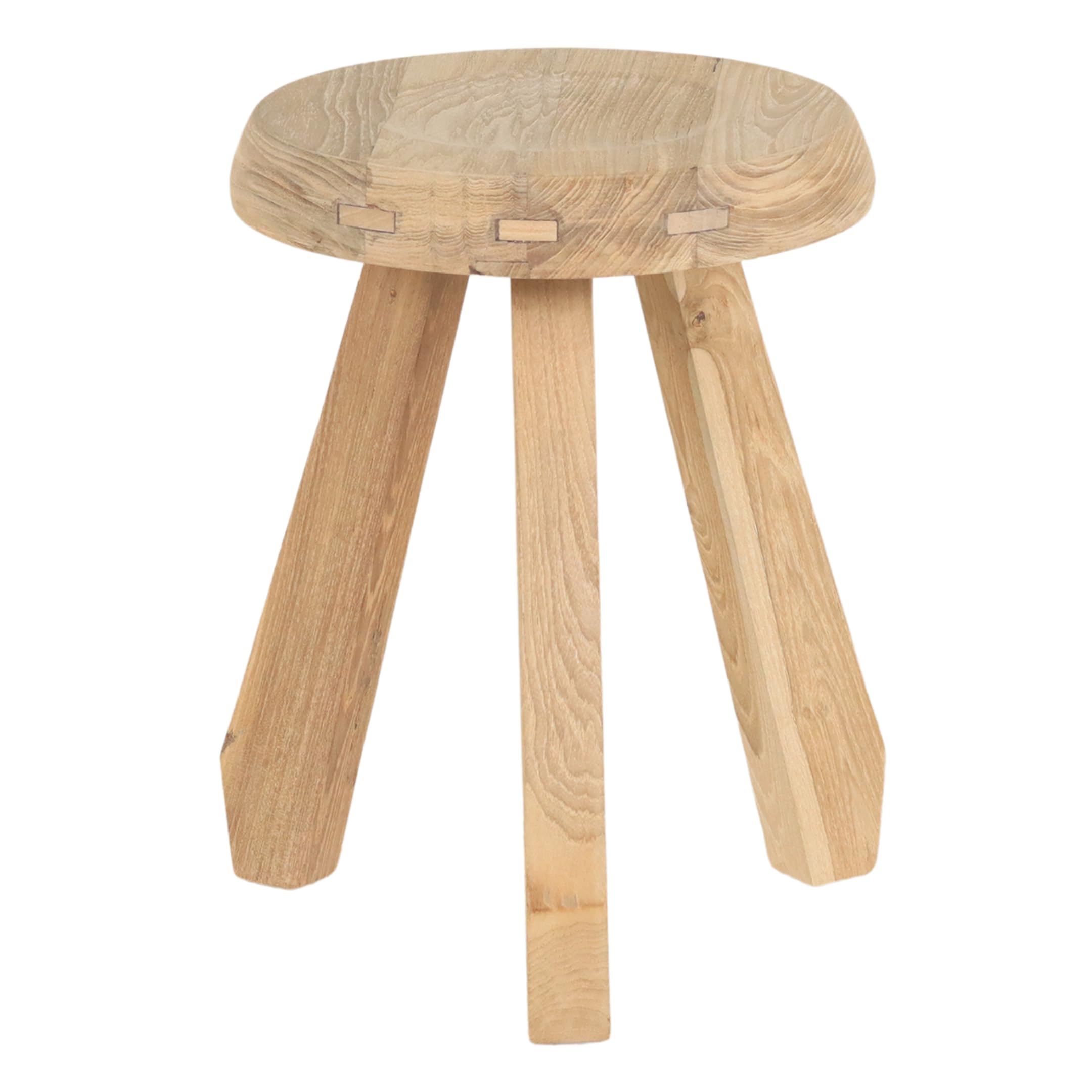 TREEHAUSE Meribel Melkhocker Aus Recyceltem Teakholz – Beistelltisch, Pflanzenständer, Duschhocker