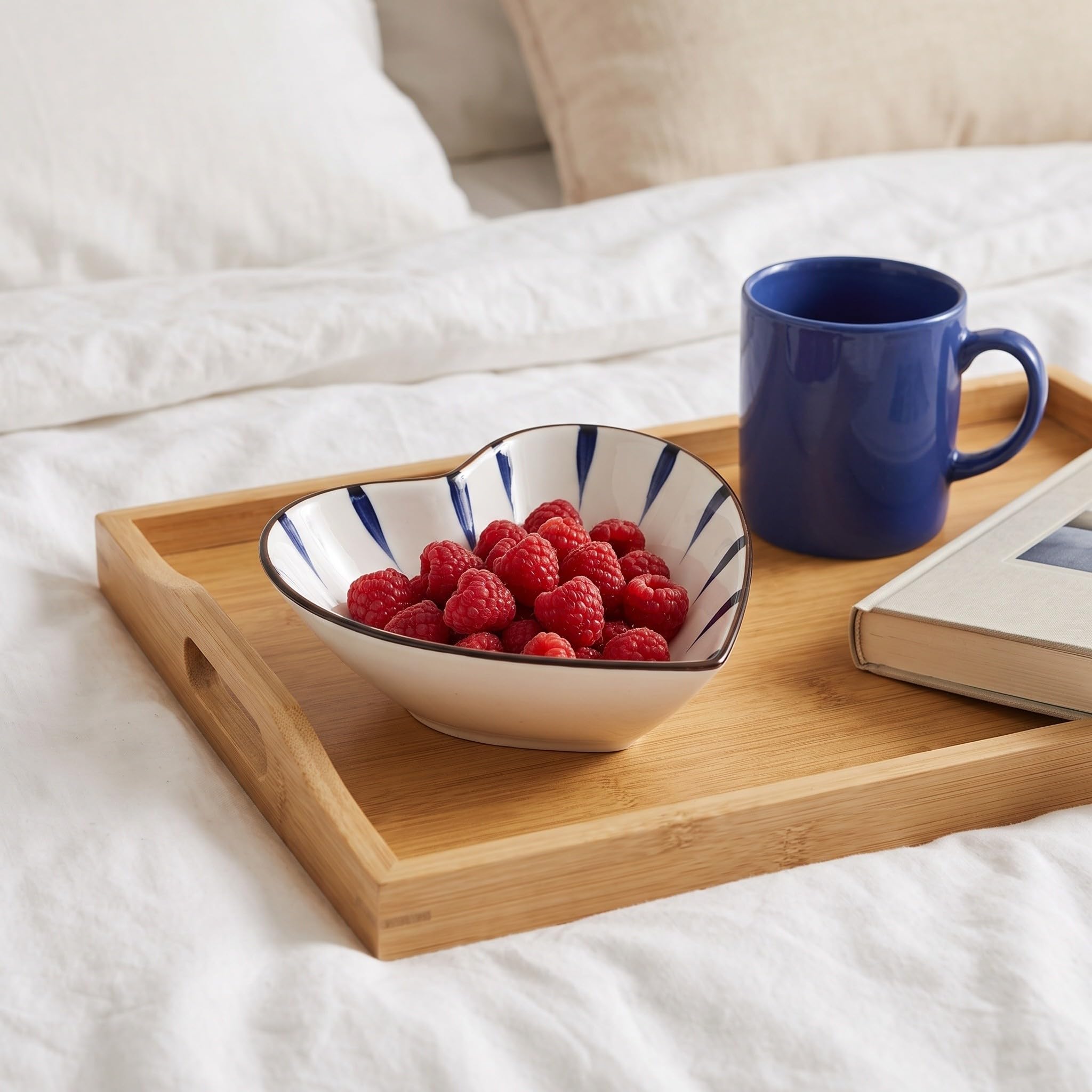 OUNONA 1 Ensemble de 3 Assiettes compartimentées de 20 cm (8 Pouces) en céramique pour Le contrôle des portions, Le Petit-déjeuner, Le déjeuner et Les salades. Compatible Micro-Ondes et