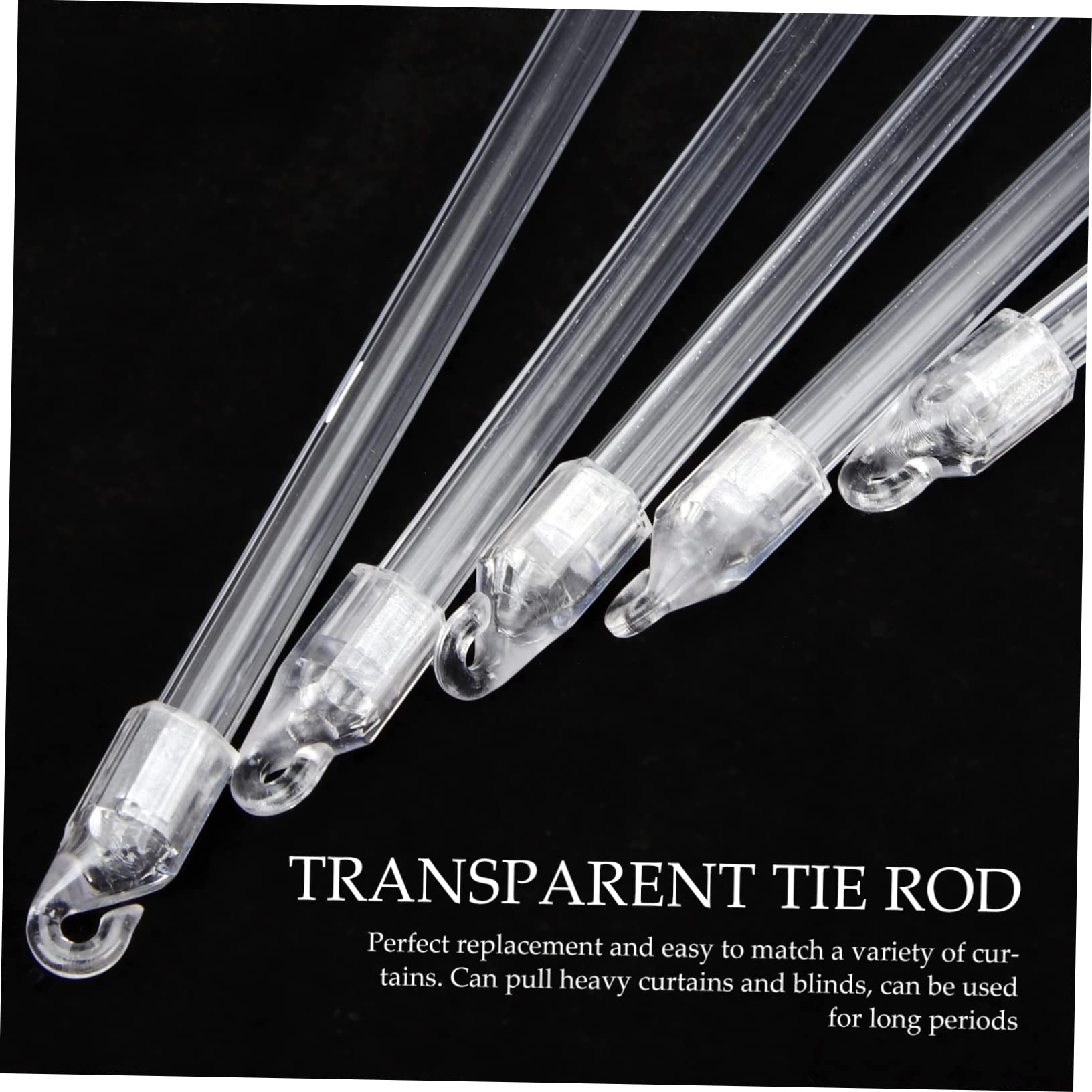 HOOTNEE Draaibare Staaf Gordijn Trekstang - Lange Blinde Stok Acryl Blinds Tie Rod