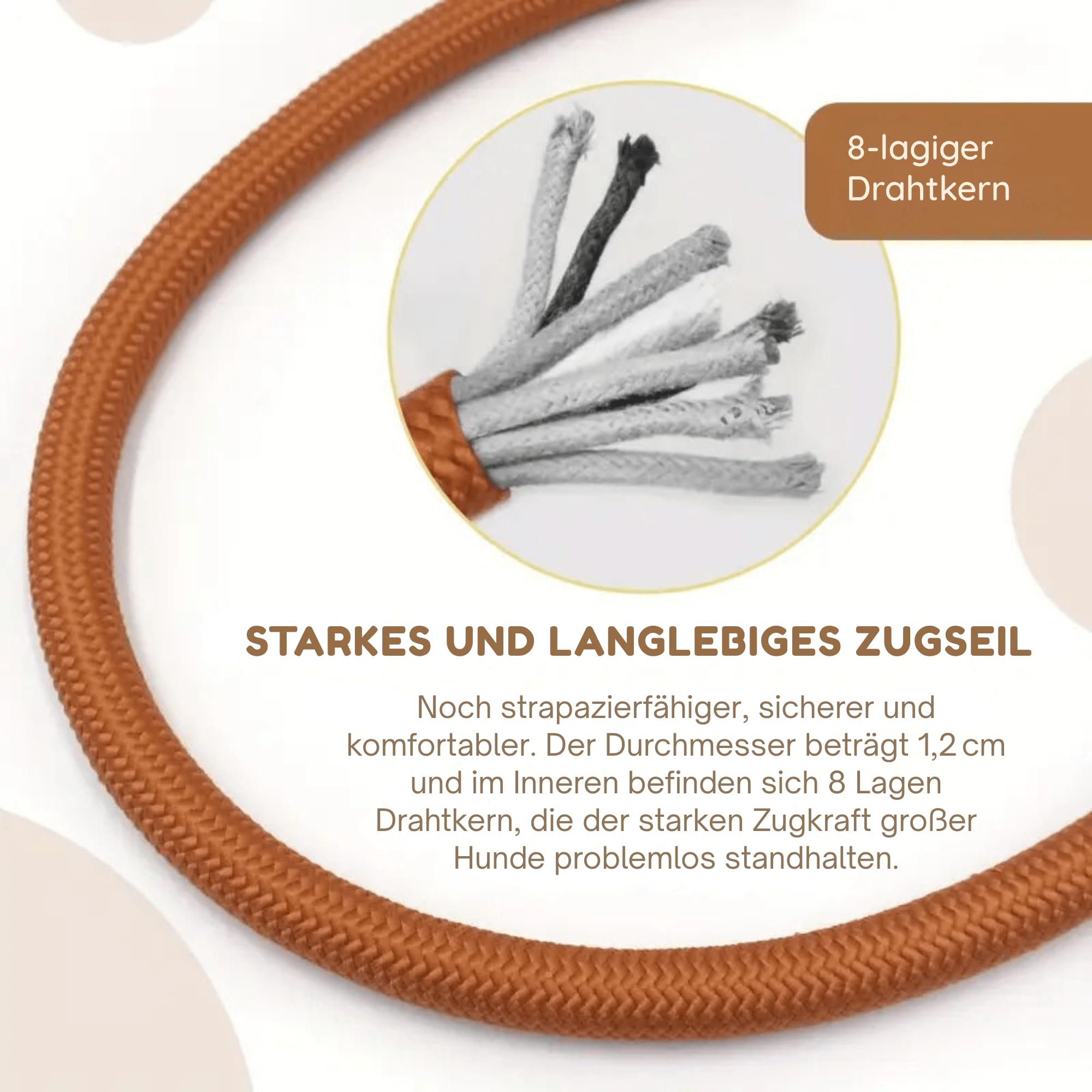 MVM Hundeleine Halsband Kotbeutel Set – Verstellbares Samt-Halsband mit 1,5 m Leine & Kotbeutelhalter – Robustes Hundezubehör für kleine & große Hunde – Grösse XS