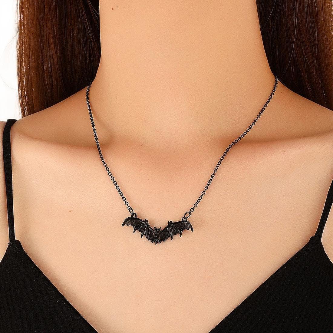Collana con ciondolo vintage Collana con pipistrello di Halloween per una squisita festa gotica acquista in modo economico - spedizione gratuita, recensioni reali con foto