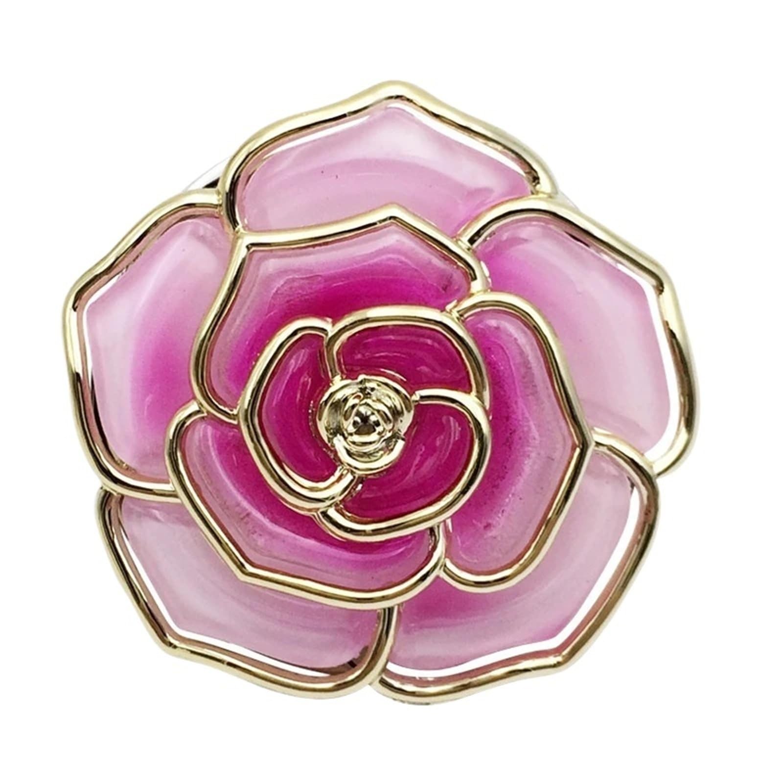 GHHZML Handbag Hooks for Tables Portable Folding Table Bag Hook Flower Shaped Hanger Holder Round Vintage Rose Decoration for Office Handbag Umbrella(Color-02)