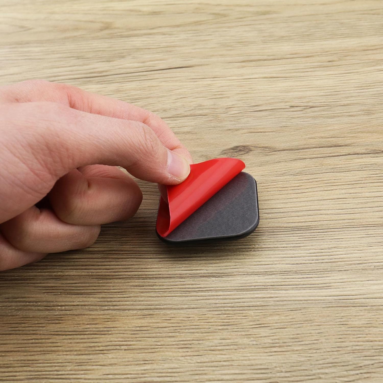 Supporto Adesivo per Telefono Bici 40x40 mm Supporto Adattatore per Cellulare per Garmin Edge Plastica Nera