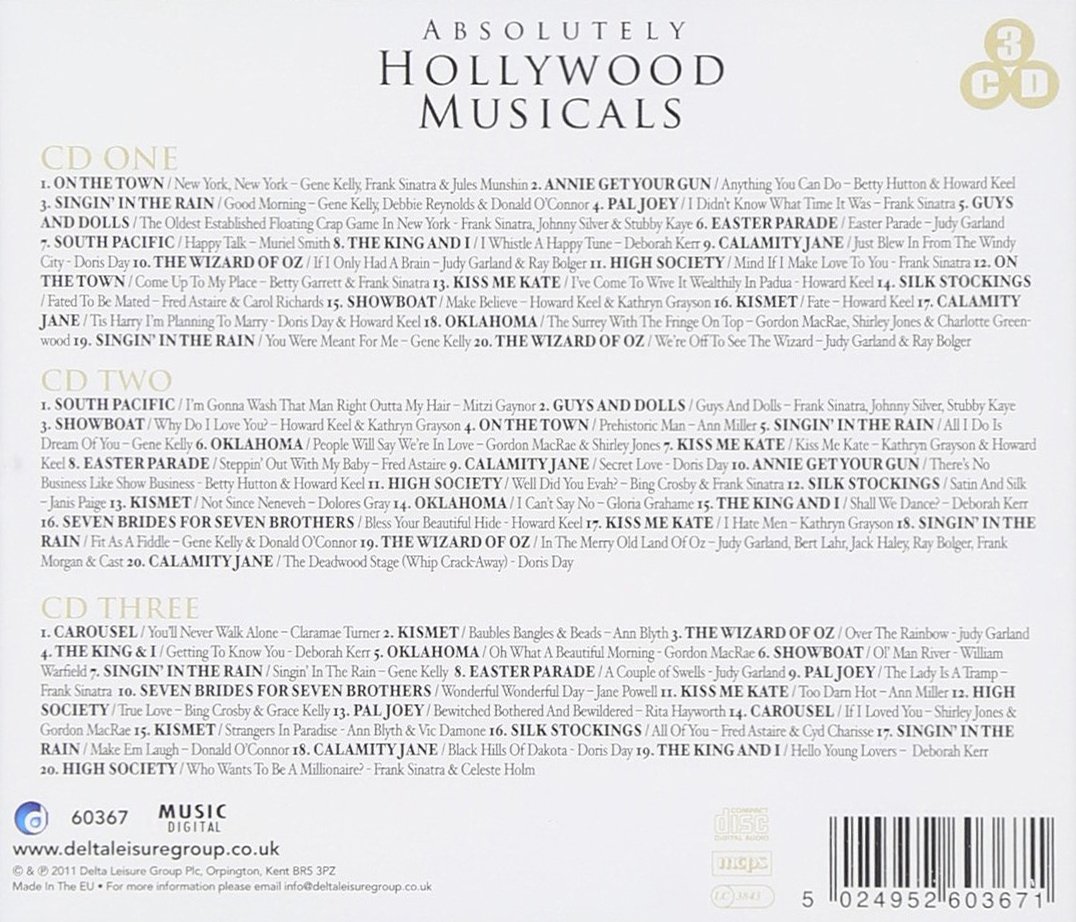 Absolutely Hollywood Musicals
