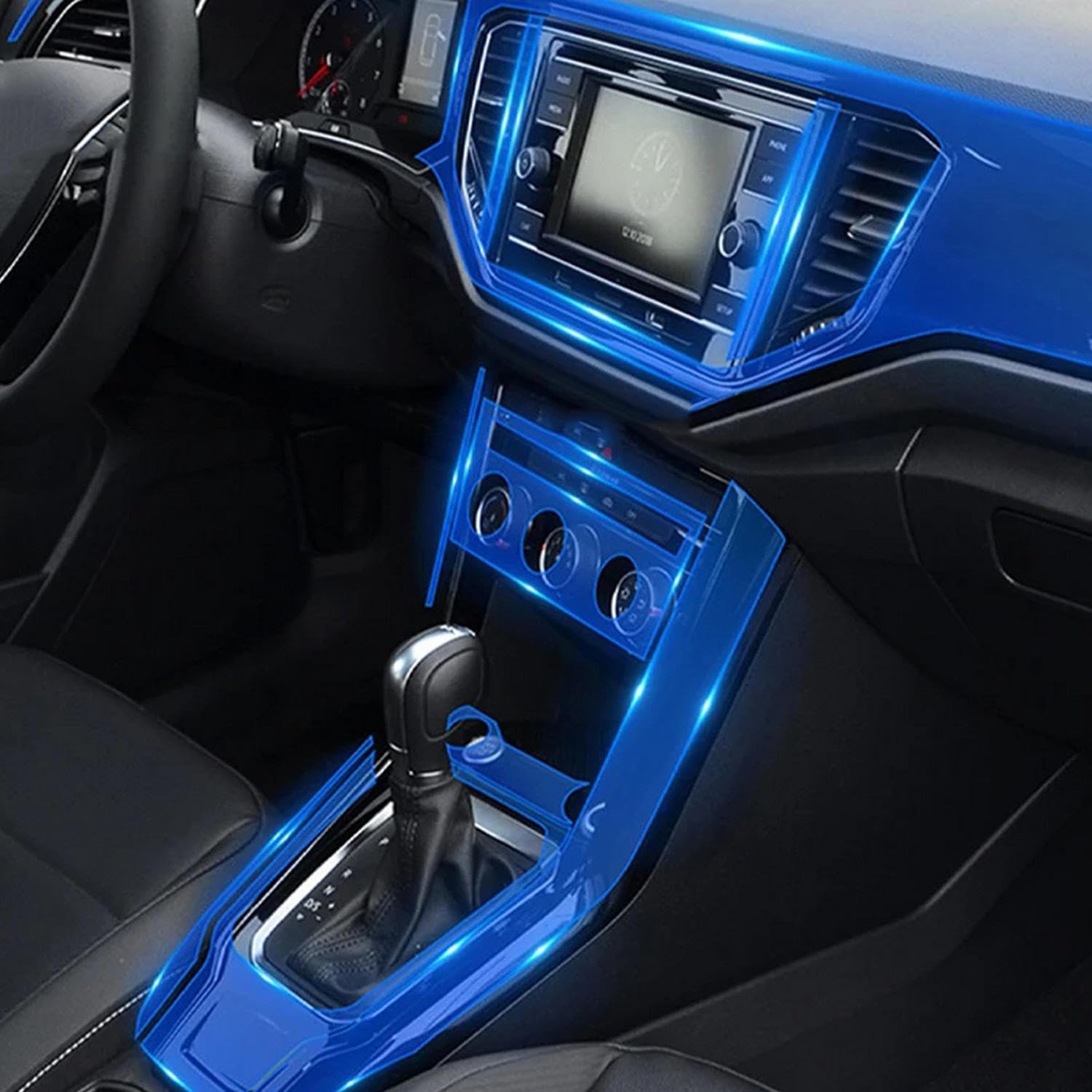 Film protecteur TPU pour l'intérieur de Volkswagen T-Roc 2018-2022