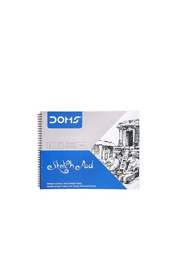 DOMS Sketch Pad Wiro 150 Gsm Paper 36 Sheets Amazon.in Office Products