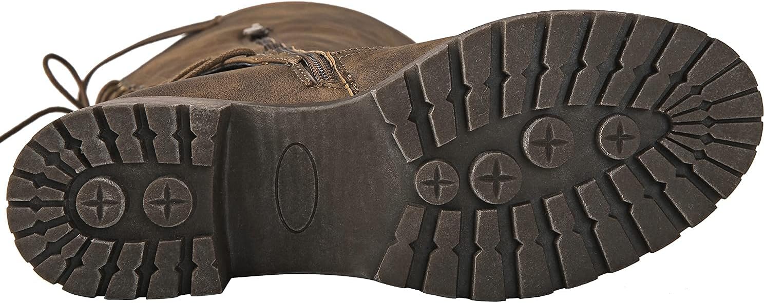 GLOBALWIN Women's Lace Up Back Knee High Fashion Boots - Image 6