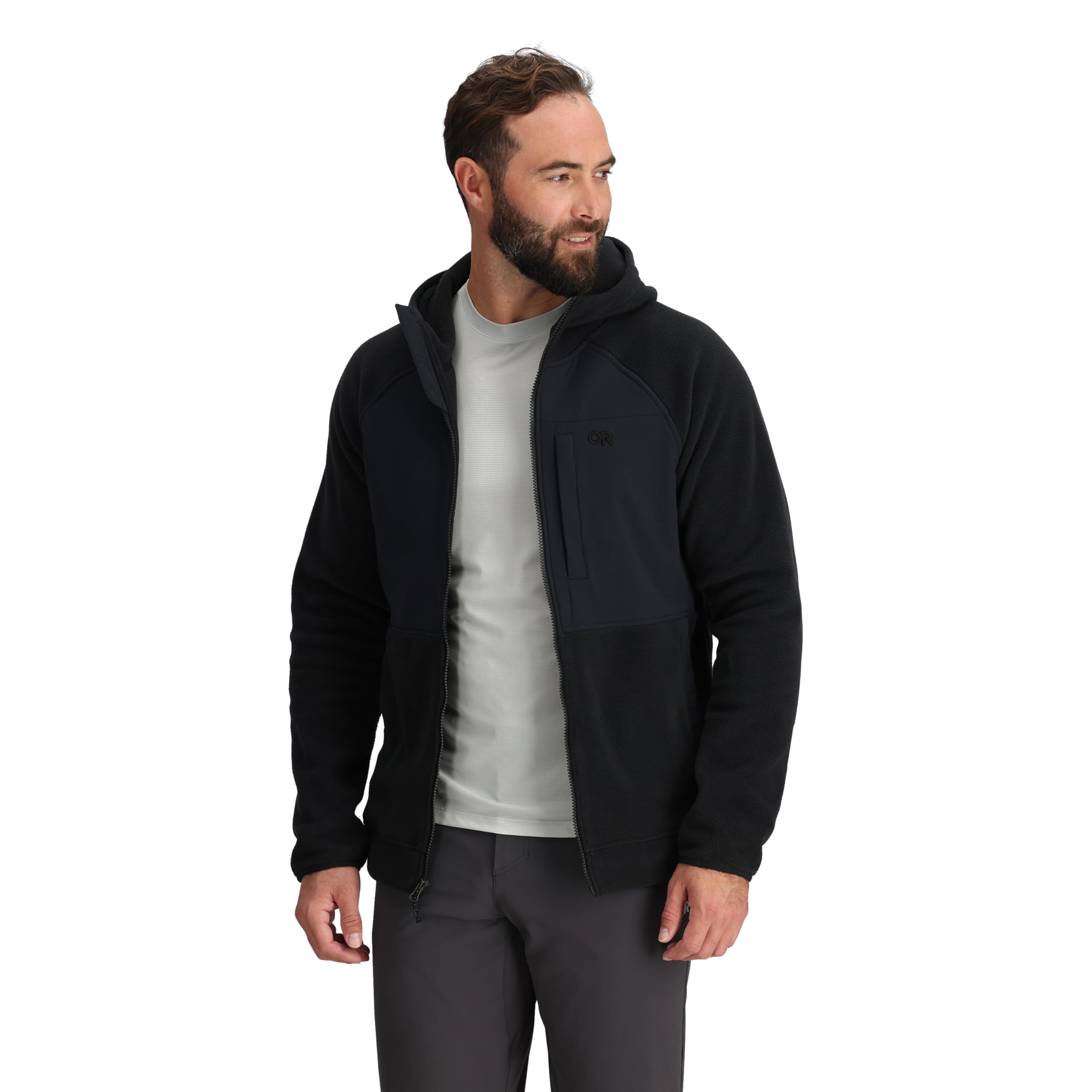 MENSPOWER 2022aw ポーラーテックジップアップフーディ STRETCH ZIP UP 