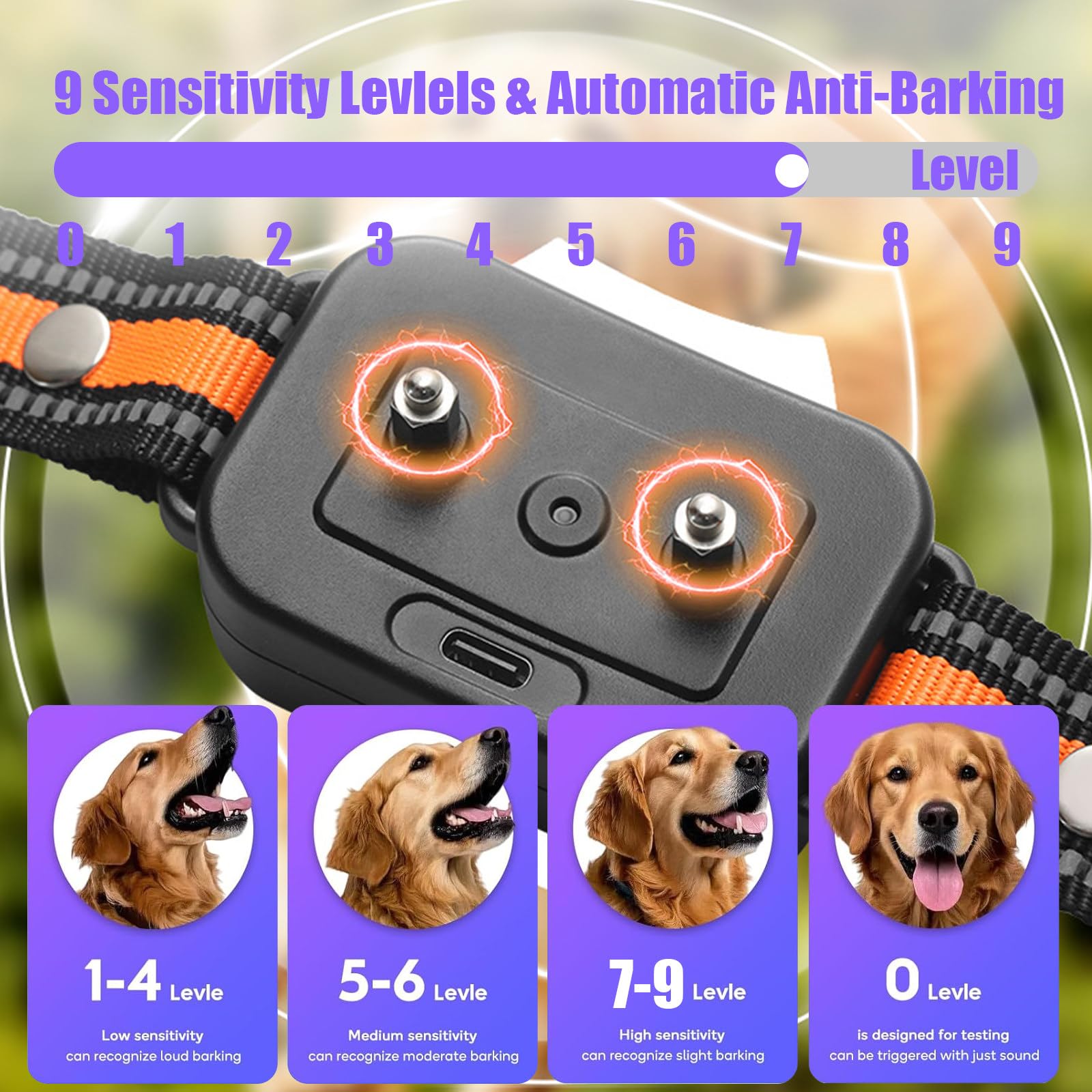 Billg Cloture Electrique pour Chien, 3 Modes Clôture Anti-Fugue, Résistant à L’Eau Collier de Dressage pour Grands Espaces Ouverts et Utilisation en Extérieur, Portée de 20 à 2000 M