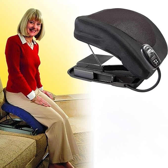 QCLUEU Electric Lifting Chair Cushion, Chair Lift Assist