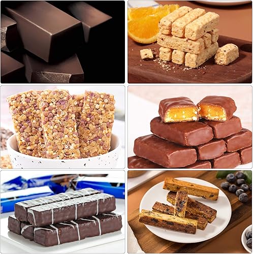 Miniatura 7 de Mity rain Molde de silicona rectangular de 40 cavidades, moldes para bandejas de caramelo para trufas de chocolate, ganache, gelatina, praliné,
