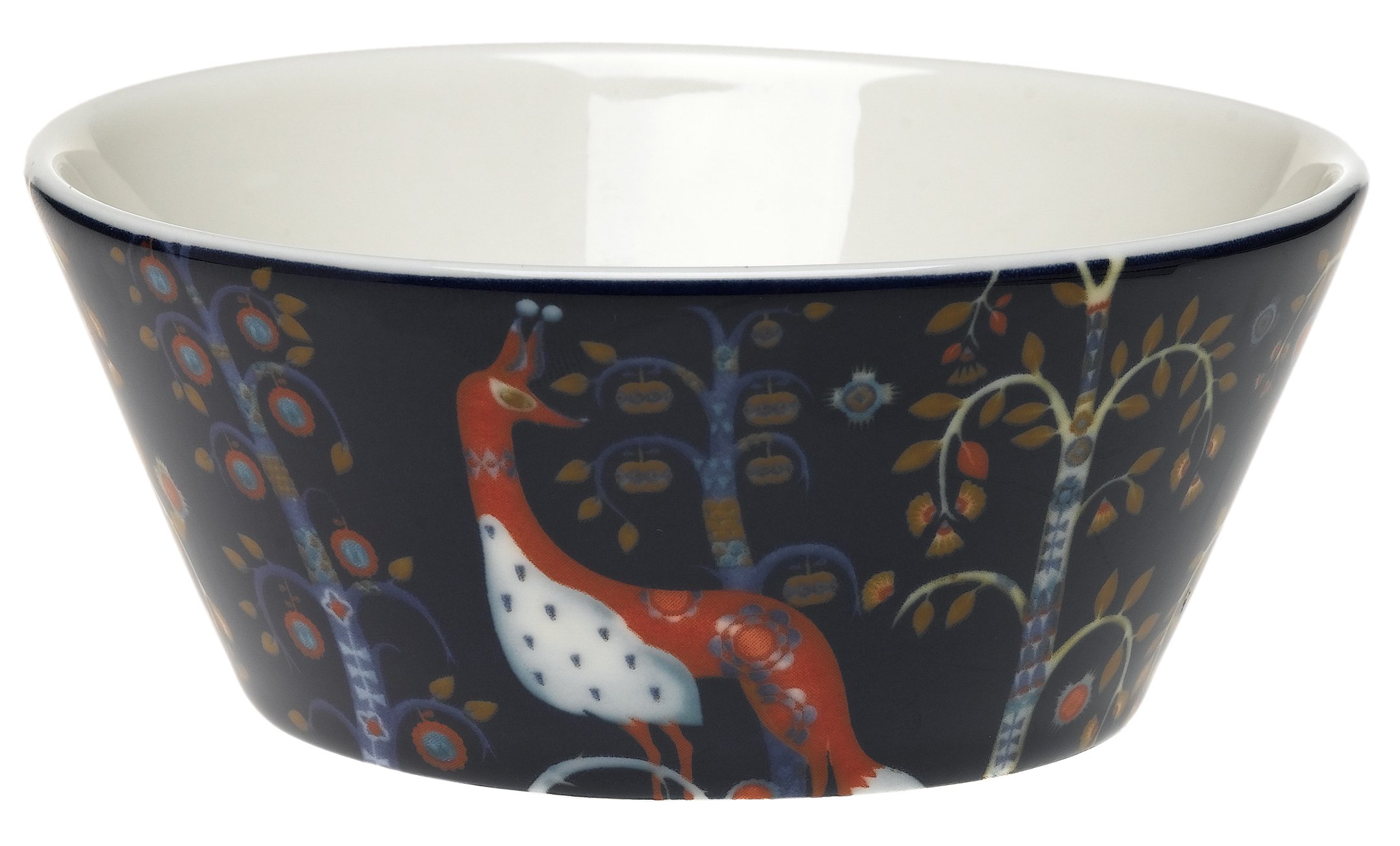 Iittala Taika Bol bleu 10-Ounce vaisselle en porcelaine illustrée pour petits déjeuners