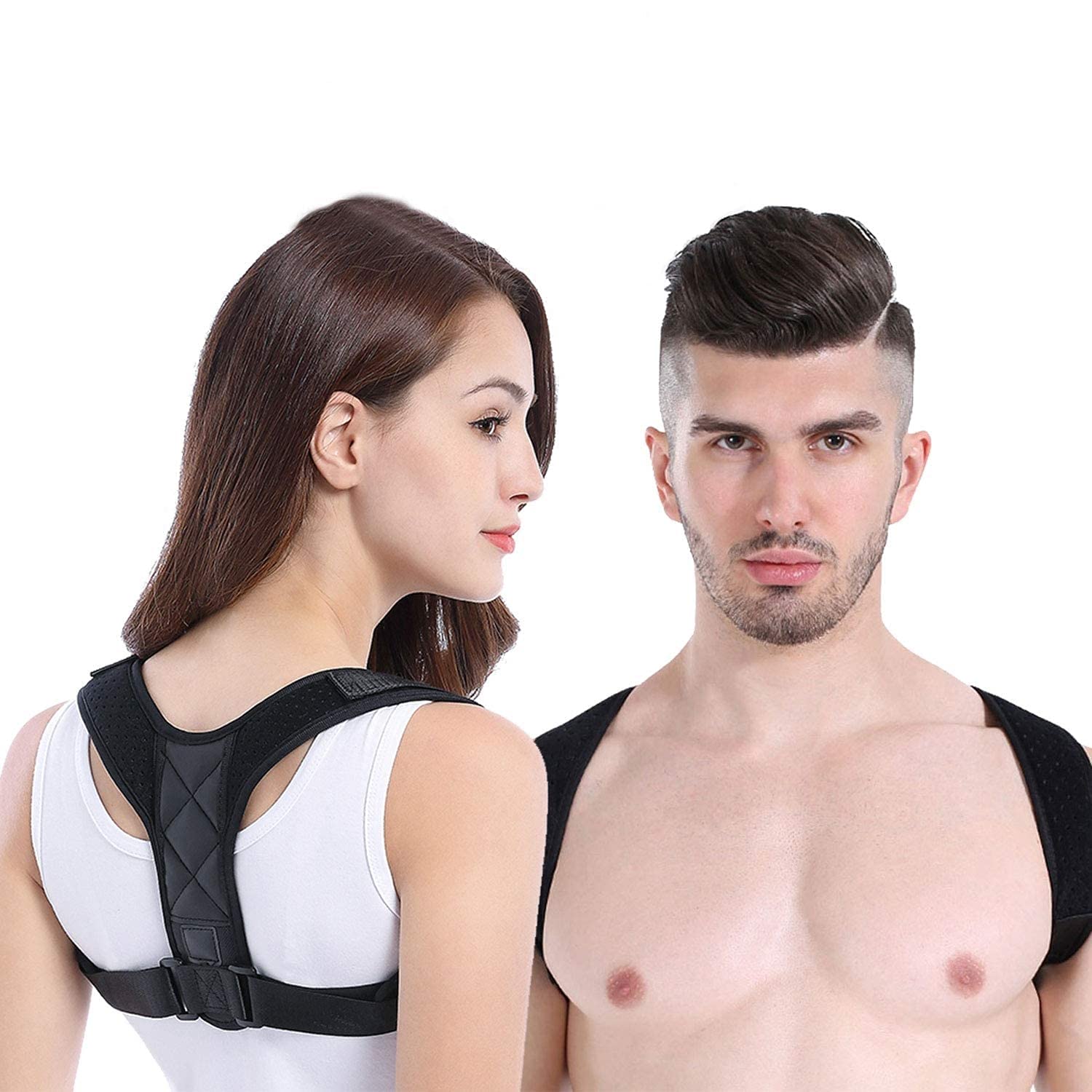 Men's & Women's Posture Corrector (Black)