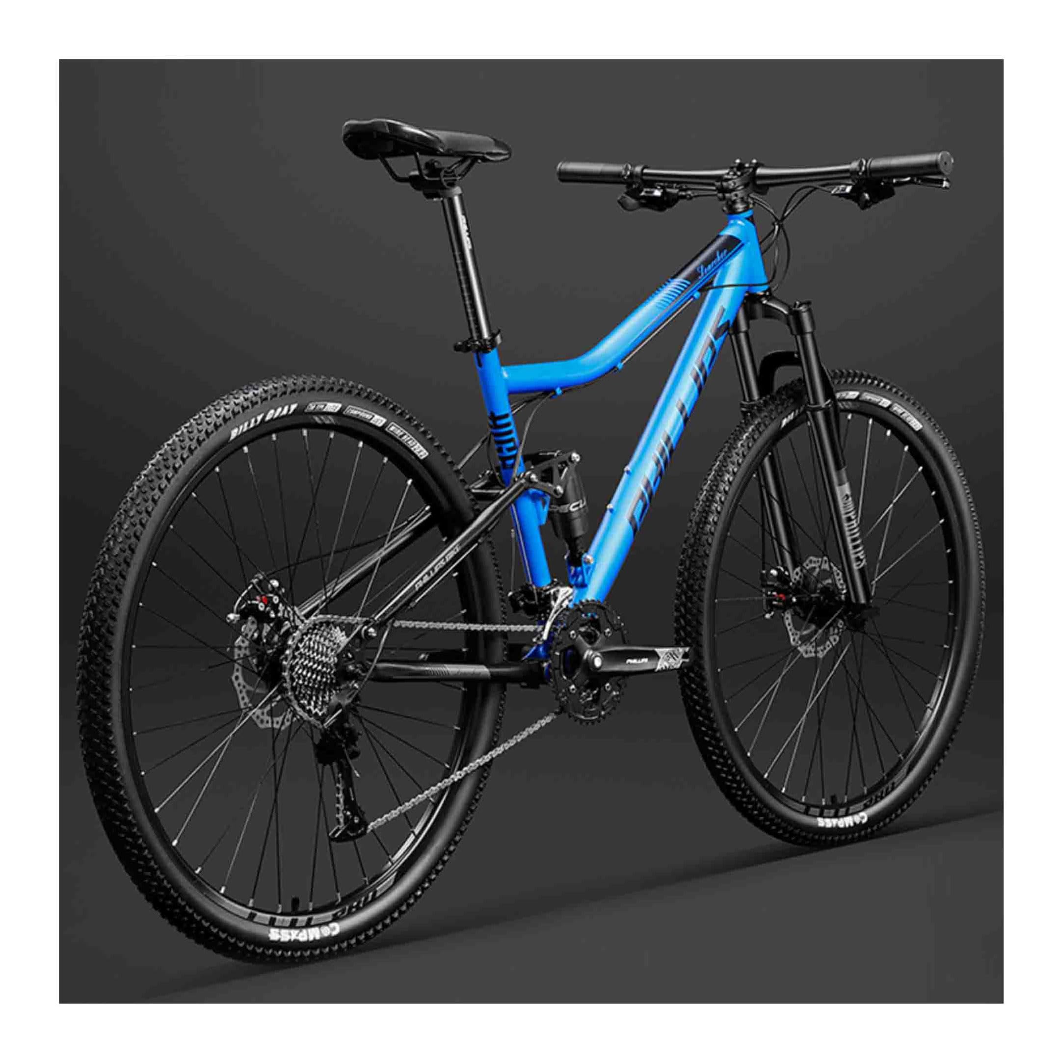 Amazon | 30段変速 フルサスペンションマウンテンバイク 24インチ MTB 