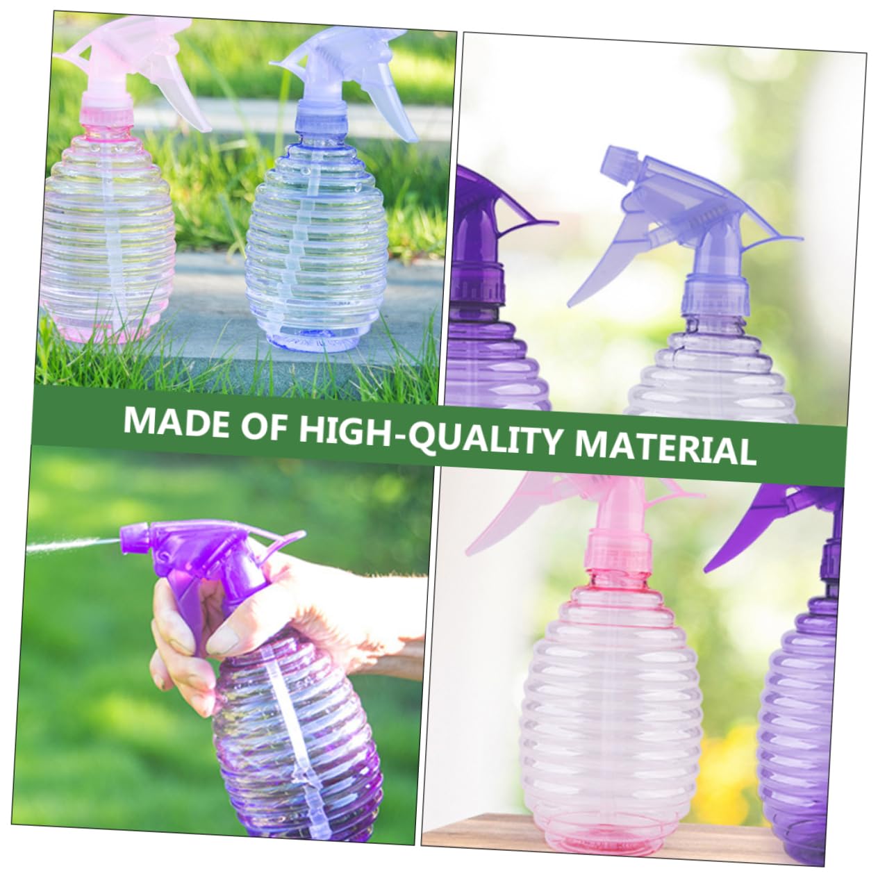 Toddmomy 6piezas Botella De Spray Para Riego y Cuidado Del Cabello De Pulverizador Para Jardinería y Personal