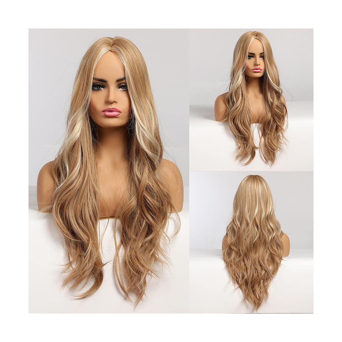 Perruque cosplay ondulée blonde pastel pour réinventer vos personnages préférés