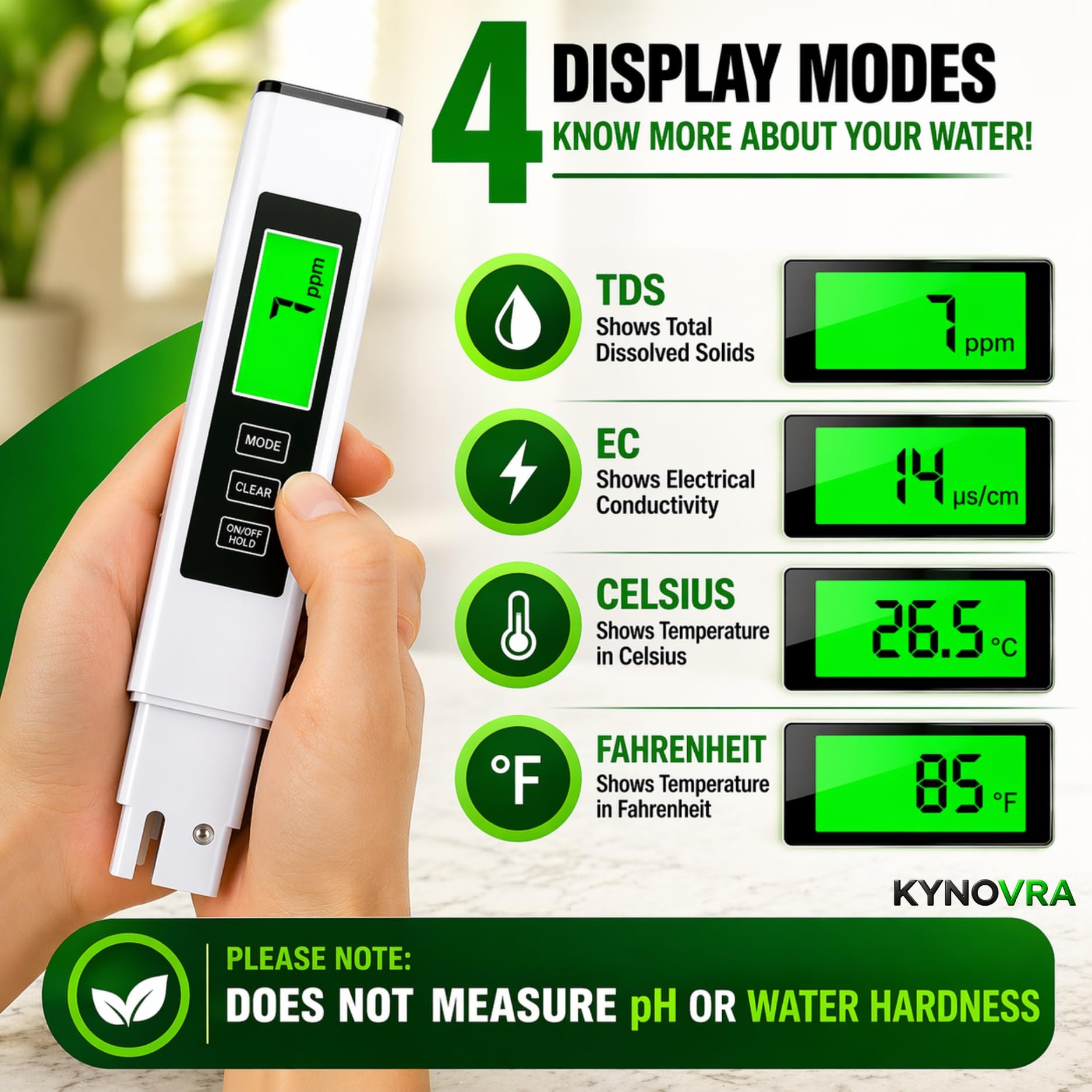 Digital TDS Meter - Water Quality Tester -3