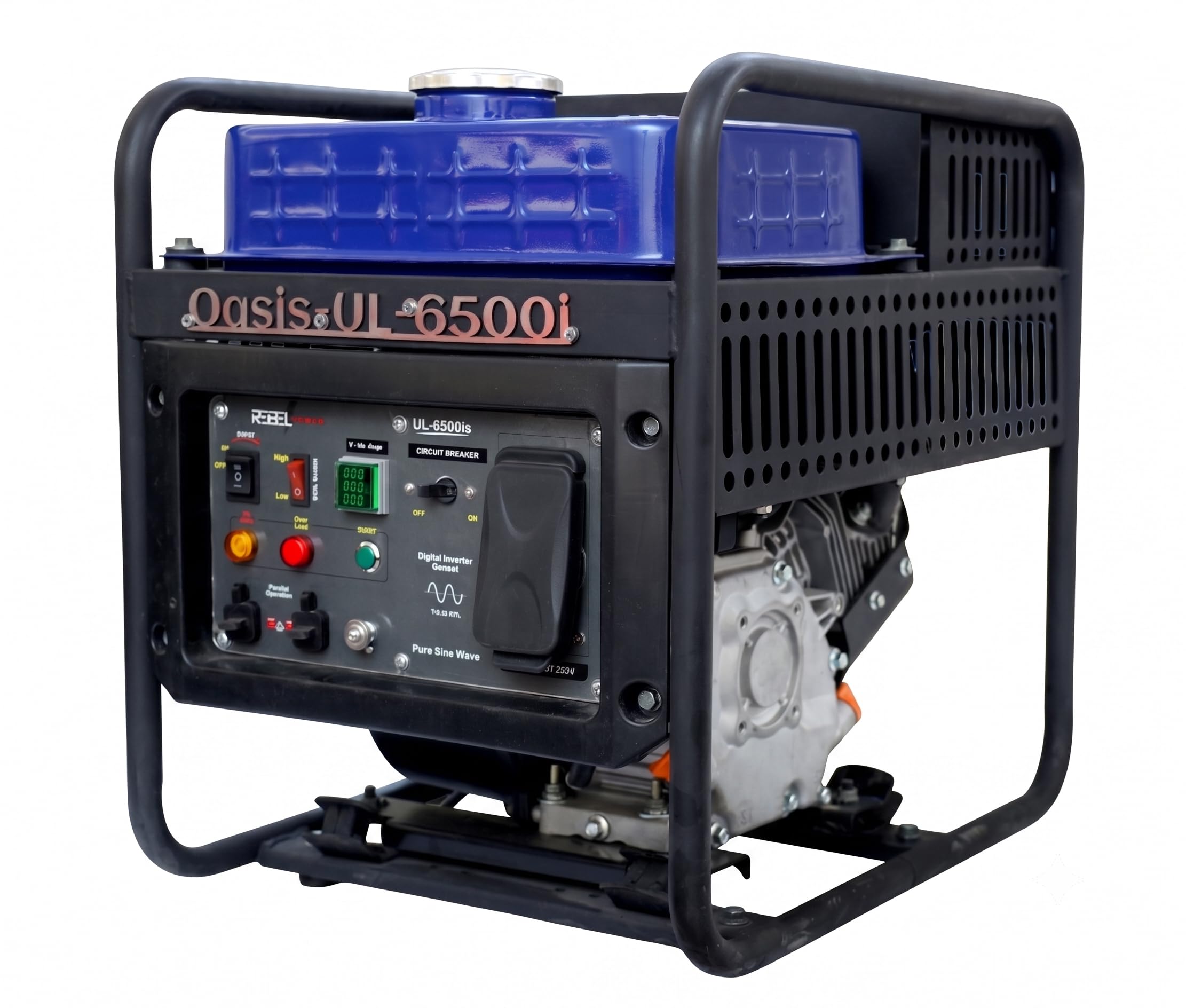 6kva Petrol Inverter Generator | Portable Power Backup | Up to 4.5 Hours Runtime | Recoil Start | Ideal for Home, Office & Shops | 1 Year Warranty-picture-45
