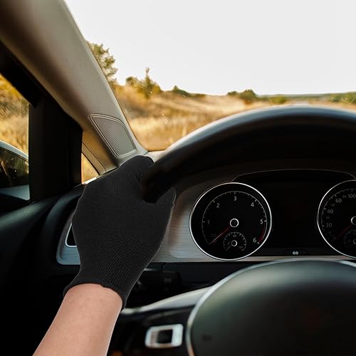 Miniatura 6 de Guantes de trabajo ligeros para hombres y mujeres, transpirables, sin dedos, para escalada, ciclismo, gimnasio, entrenamiento, levantamiento de