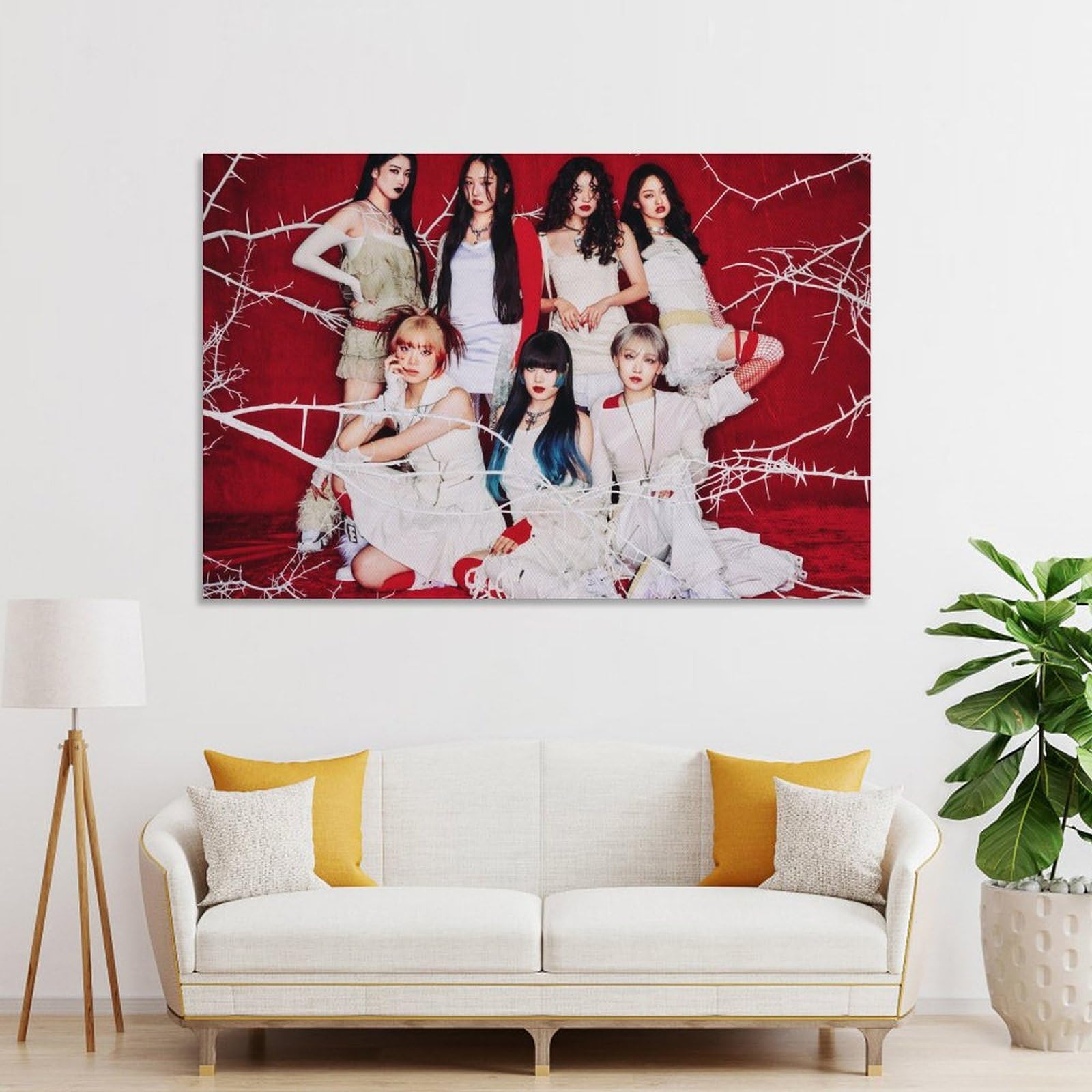 Amazon.co.jp: 歌手 HANA ハナ Debut Single Rose アルバムキャンバス