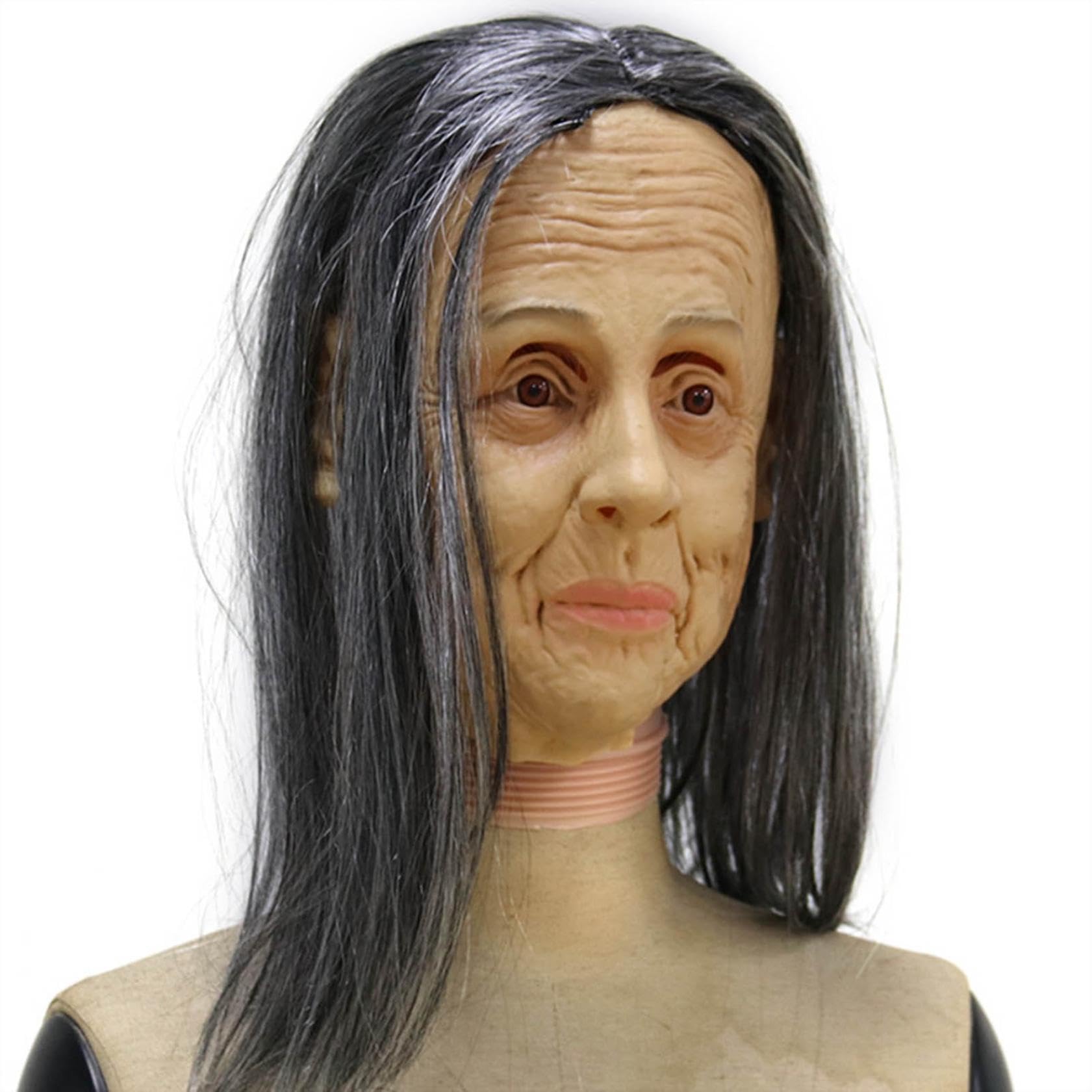Genericrealistic Old Man Woman Witch Halloween Mask Scary Old Man