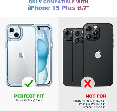 Miniatura 862 de Diaclara - Funda diseñada para iPhone 14 Pro Max, resistente, de cuerpo completo, con protector de pantalla sensible al tacto y antiarañazos + Blanco