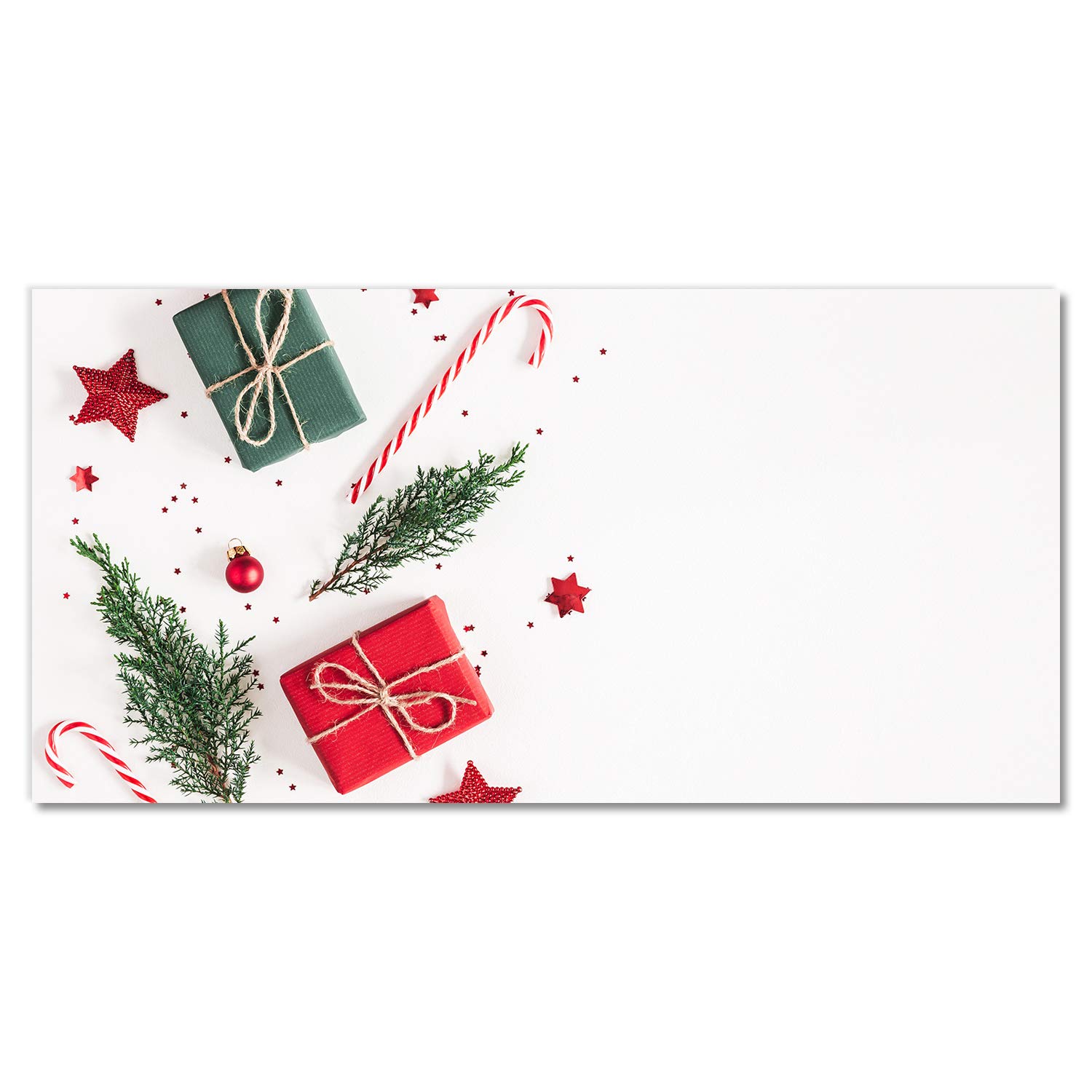 Confiserie de Noël cadeaux image tableaux la mur Tulup en verre sécurisé